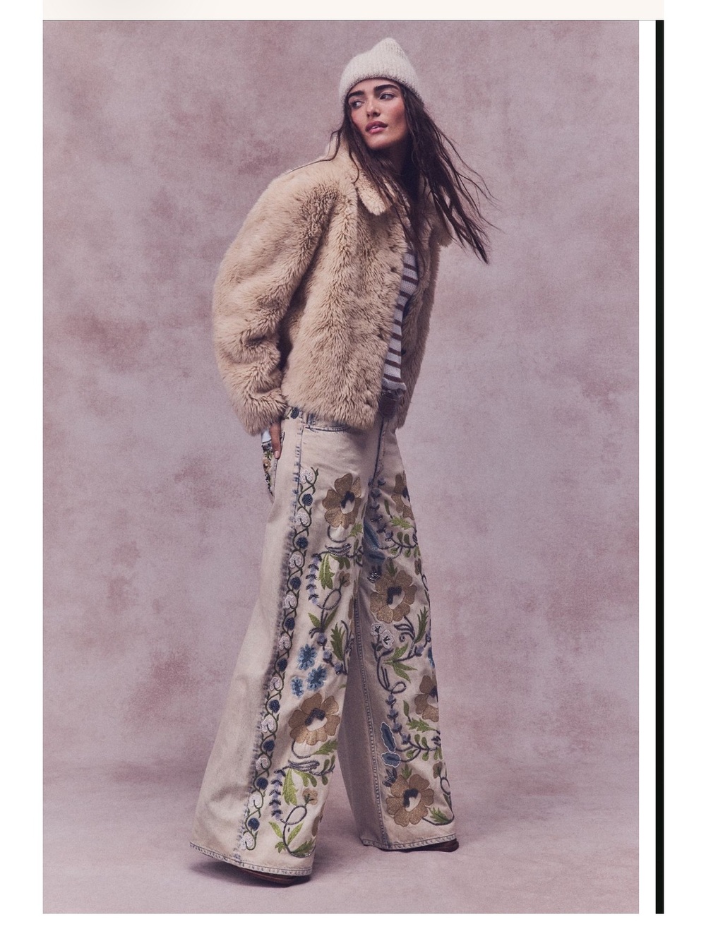 Free People Alice Throw On Faux Fur Jacket